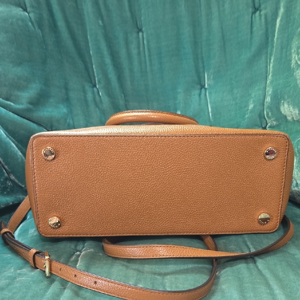 Michael Kors Brown Satchel with Gold Hardware - Picture 2 of 9